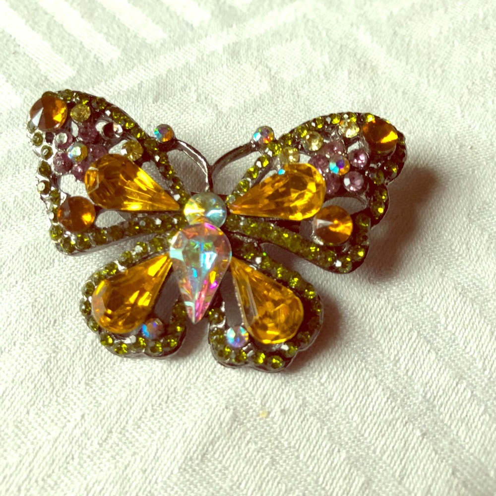 Butterfly brooch